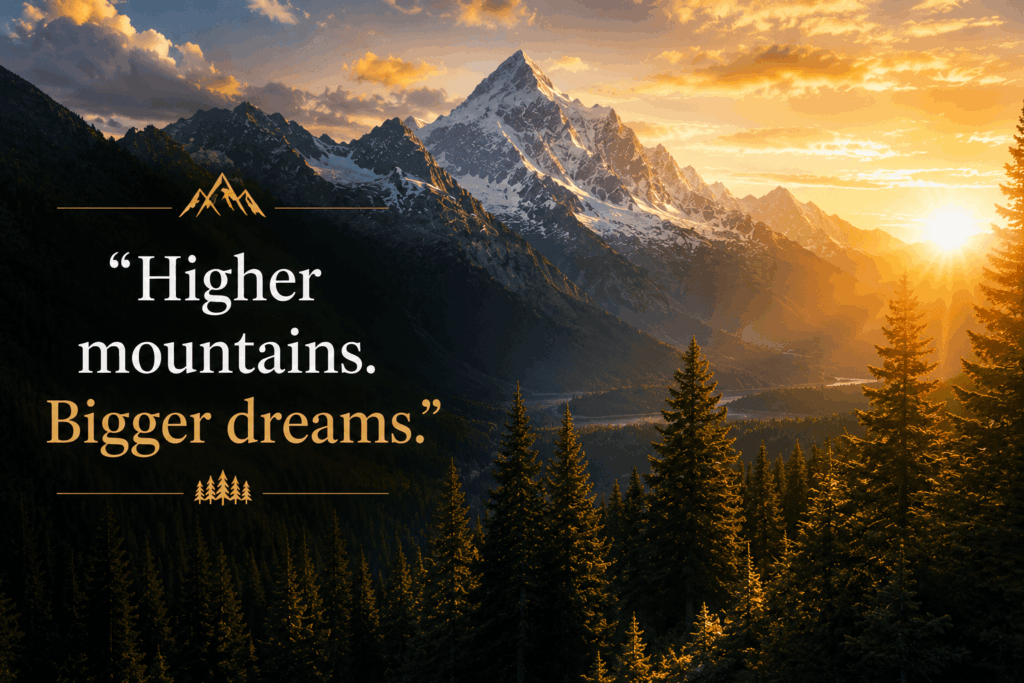 Mountain Captions