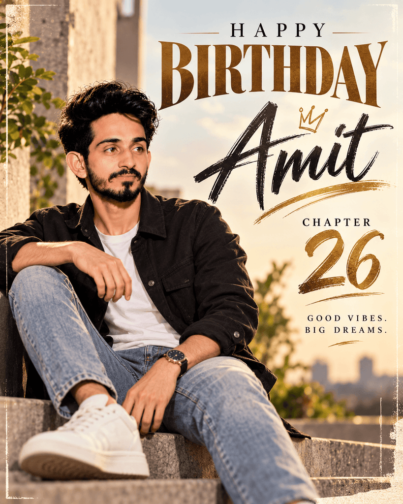 Instagram Aesthetic Birthday Poster